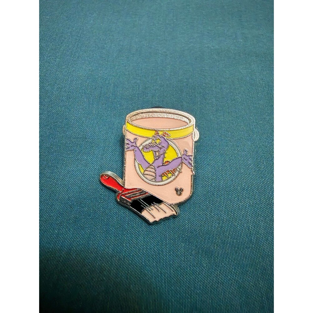 Disney Pin from the Hidden Mickey Paint Cans collection featuring Figment